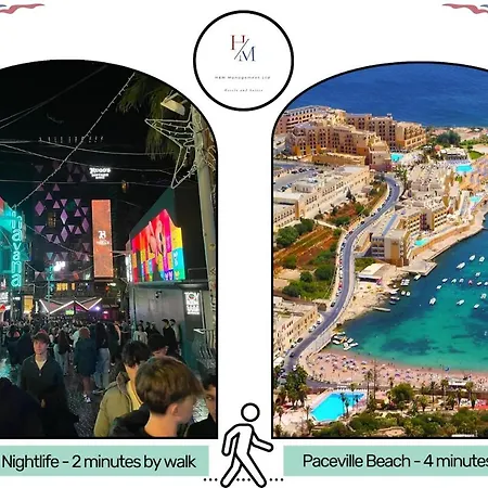 Paceville - 3b - Cozy Studio, Ideal For Couples * Saint Julian's