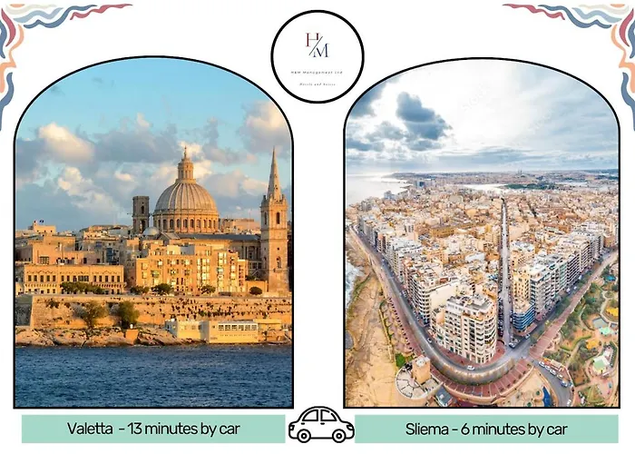 Paceville - 3b - Cozy Studio, Ideal For Couples דירה *