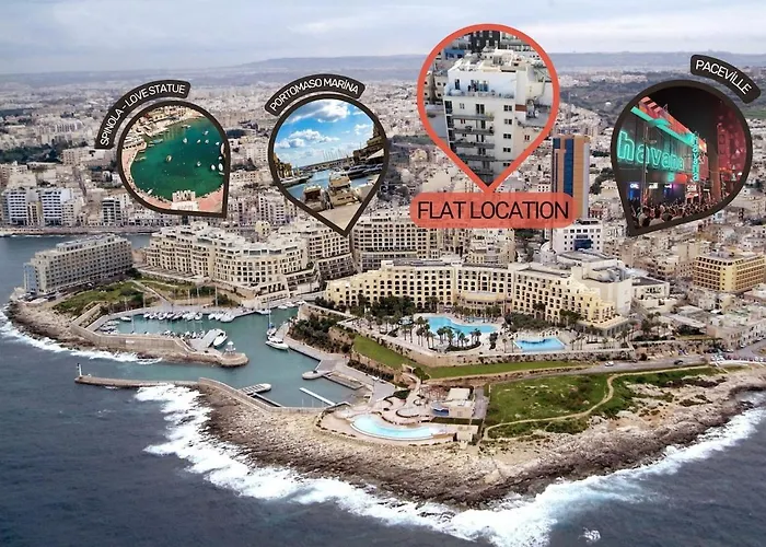 Paceville - 3b - Cozy Studio, Ideal For Couples *